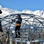 Domeworks dome for Tesla in Val D’sere